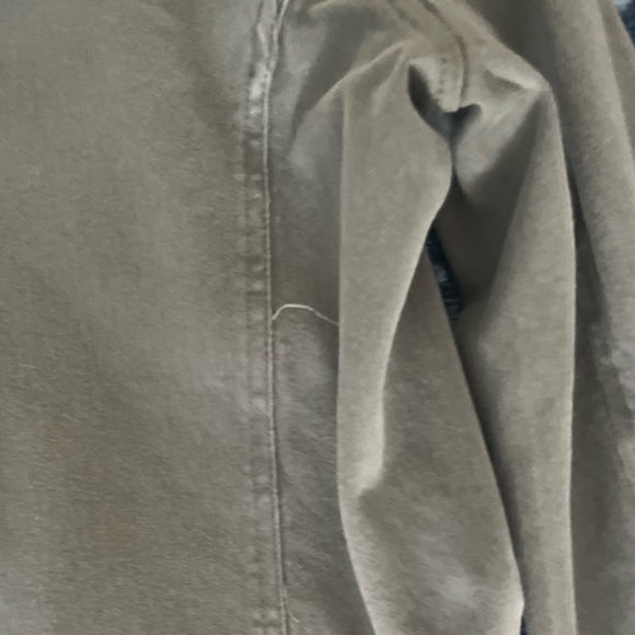 Anine Bing Stretch Cotton Army Jacket Size L - Picture 9 of 11